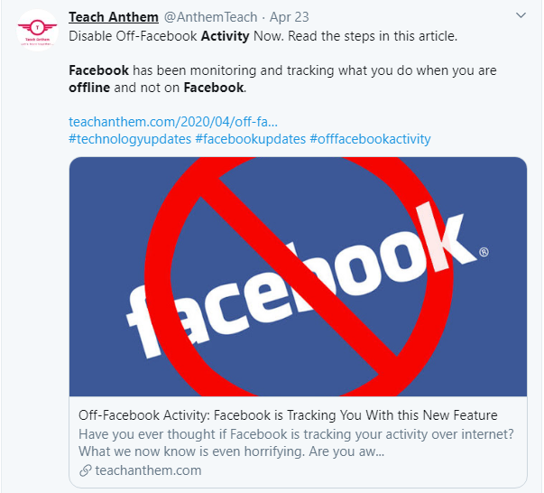 Facebook Offline Activity